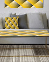 Rhombus Retro Geometric - Metal Glam Coffee Table