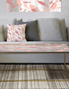 Porch & Den Del Monte Pink Fishe Pattern Mid-Century Duvet Cover Set - Metal Modern Coffee Table
