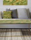 Golden Leaves I - Metal Glam Coffee Table