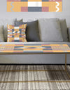 Retro Geometric Design VI - Metal Glam Coffee Table