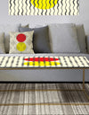 Wave Pattern - Metal Glam Coffee Table