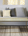 Golden Maze II - Metal Glam Coffee Table