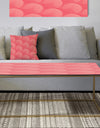 Coral Round Geometrical - Metal Glam Coffee Table