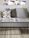 Retro Geometric Design X - Metal Glam Coffee Table