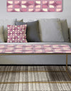 Retro Purple Pink Desing - Metal Glam Coffee Table