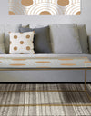 Circular Retro Design - Metal Glam Coffee Table