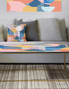 Modern geometric shapes pattern - Metal Glam Coffee Table