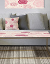 roses pattern - Metal Glam Coffee Table