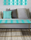 Retro Pattern Abstract Design VII - Metal Glam Coffee Table