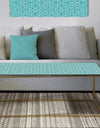 Retro Abstract Pattern Design III - Metal Glam Coffee Table