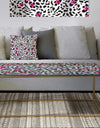Glam Leopard Pattern - Metal Glam Coffee Table