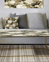 Retro Abstract Florals - Metal Vintage Coffee Table