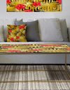 Tropical Gold Luxury Pattern I - Metal Glam Coffee Table