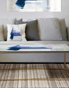 Blue Interlude - Metal Transitional Coffee Table