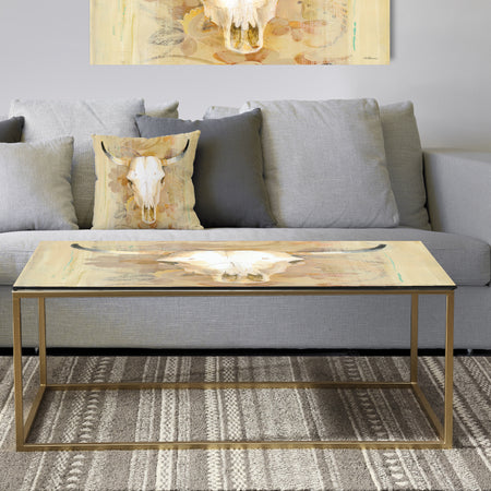 Hers southwest bones - Metal Traditional Coffee Table