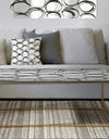 Minimalist Black and White II - Metal Modern Coffee Table