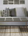 Minimalist Graphics IV - Metal Modern Coffee Table