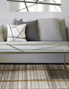 minimalist black and white IV - Metal Transitional Coffee Table