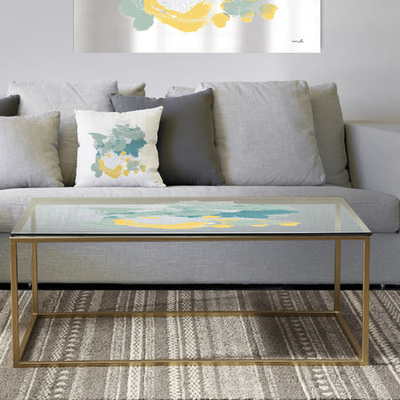 Hopeful I - Metal Transitional Coffee Table