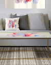 geometric Pastel I - Metal Transitional Coffee Table