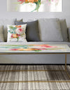 Multicolor French Bouquet II - Metal Traditional Coffee Table