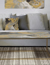 Marble Gold and Black - Metal Transitional Coffee Table