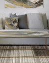 Marble Gold and Black II - Metal Transitional Coffee Table