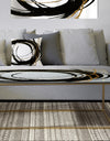 Black & White 10 - Metal Glam Coffee Table