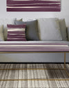 Shabby Watercolor on Purple III - Metal Transitional Coffee Table