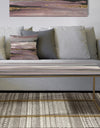 Purple Glam Storm III - Metal Shabby Chic Coffee Table