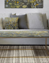 Rain Abstract V - Metal Modern Coffee Table