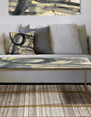 Minimalistic Roller IV - Metal Modern Coffee Table