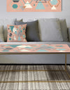 Geometric hexagons Pattern I - Metal Transitional Coffee Table