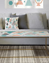 Geometric hexagons Pattern VI - Metal Transitional Coffee Table