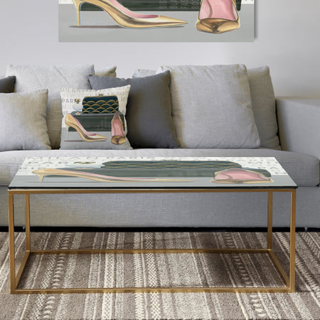 Glam fashion High Heels IV - Metal Traditional Coffee Table