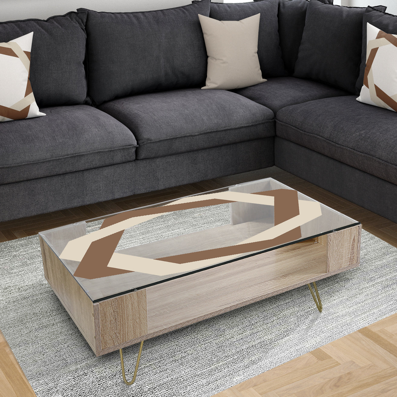 Silver Star - Glam Coffee Table