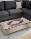 Marble Rose Metallic - Modern Coffee Table