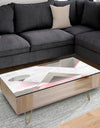 Triangular Spacy Spheres 4 - Modern Coffee Table