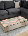 Tropical Mood Pink 1 - Modern Coffee Table