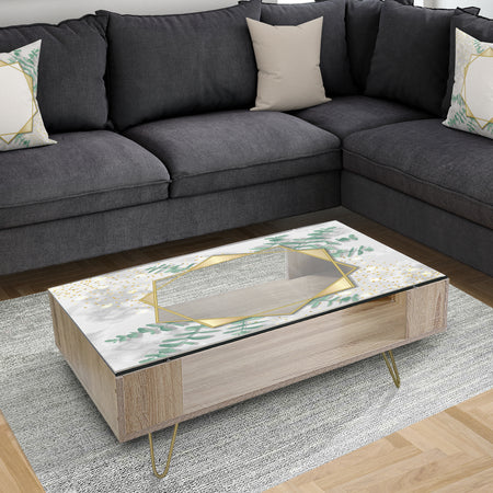 Glamorous Eucalyptus Tree - Glam Coffee Table
