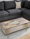 Marbled Marvelous 2 - Glam Coffee Table