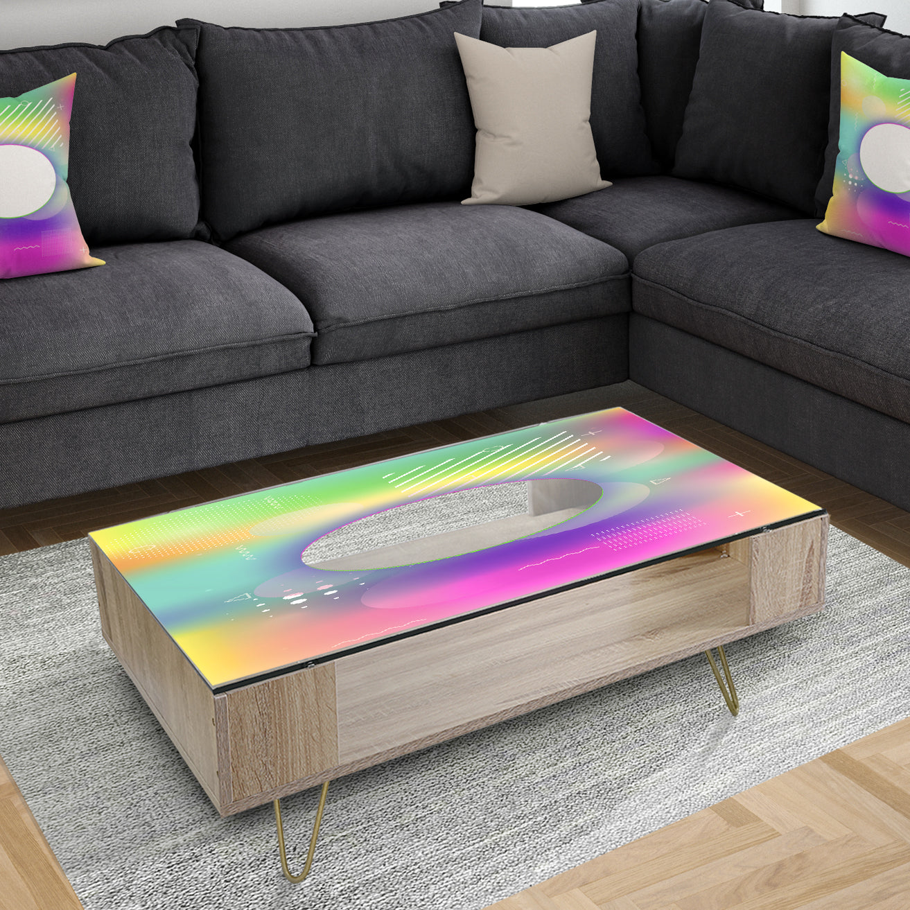 Spacy Dimensions 1 - Modern Coffee Table