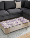 Purple Tiles - Modern Coffee Table