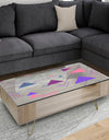 Triangular Spacy Spheres 5 - Modern Coffee Table