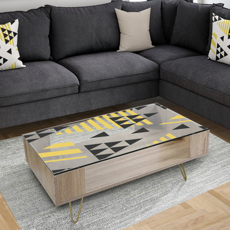 Triangular Diamond Universe 3 - Modern Coffee Table