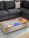 Triangular Spacy Spheres 10 - Modern Coffee Table