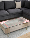 Marble Pink - Modern Coffee Table