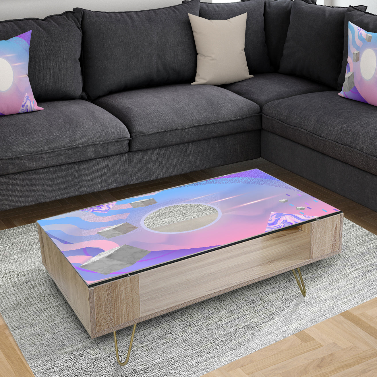 Spacy Dimensions 2 - Modern Coffee Table