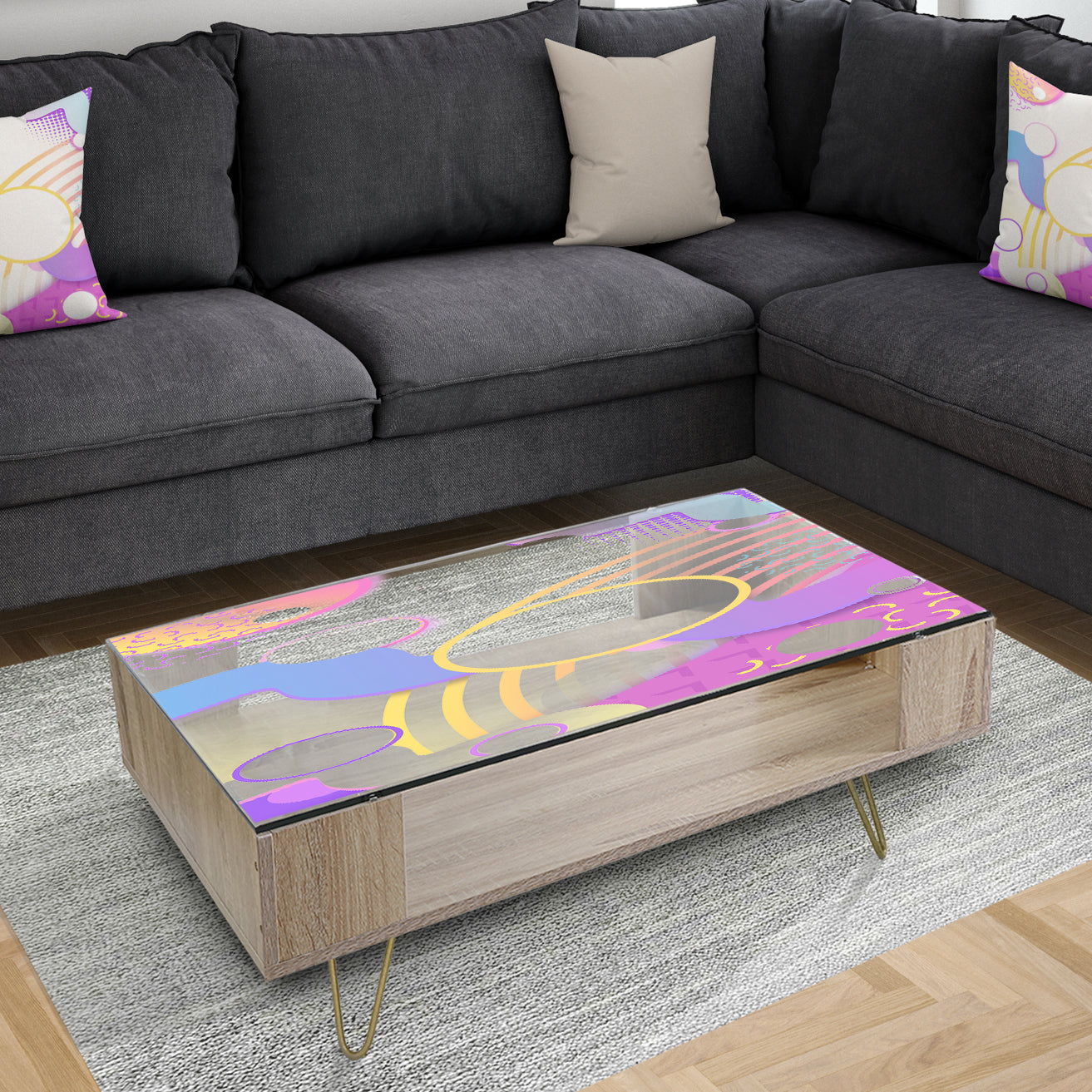 Spacy Dimensions 9 - Modern Coffee Table