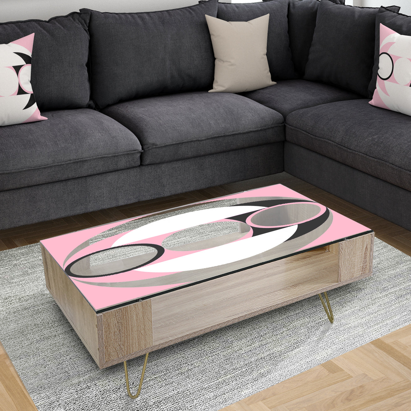 Spacy Dimensions 13 - Mid-Century Modern Coffee Table